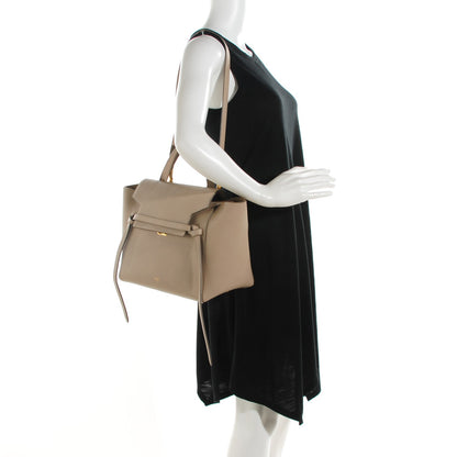 Celine Grained Calfskin Mini Belt Bag Light Taupe 2 of 7