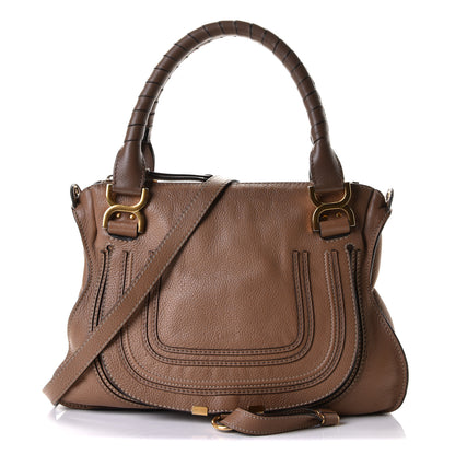 Chloe Calfskin Medium Marcie Satchel Nut 1 of 8
