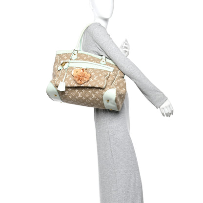 Louis Vuitton Monogram Sabbia Cabas GM Light Blue 2 of 11