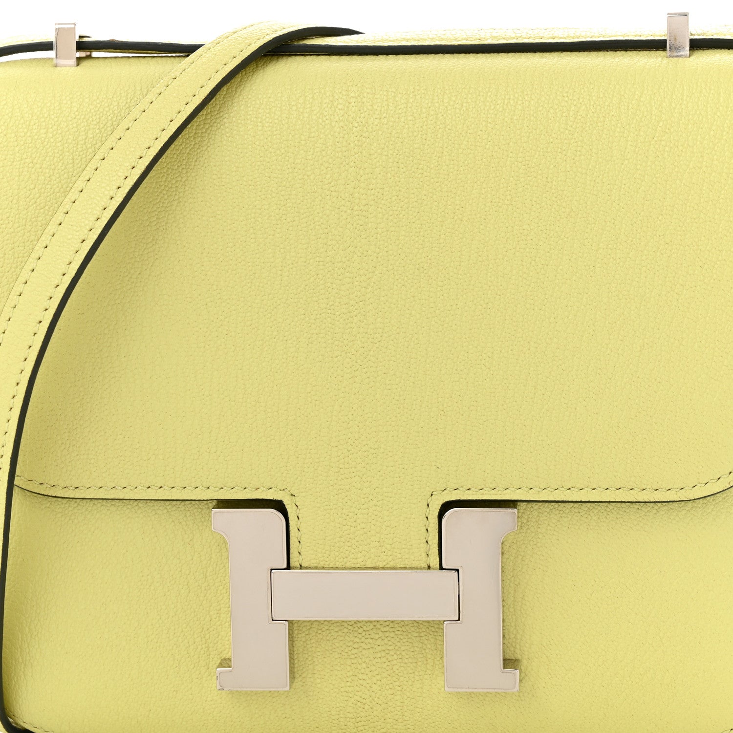 Hermes Chevre Mysore Constance 18 Jaune Bourgeon 8 of 11