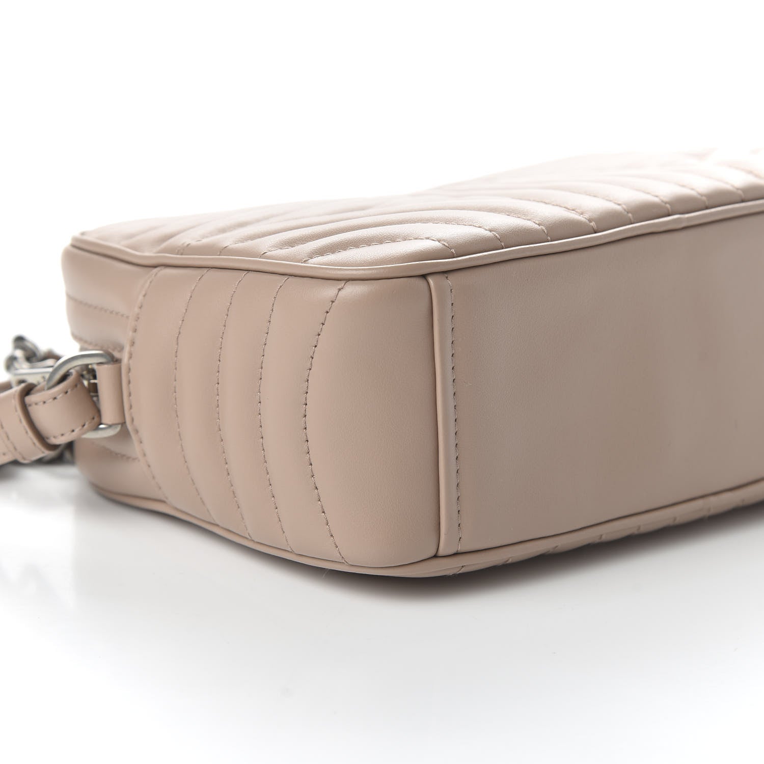 Prada Soft Calfskin Diagramme Crossbody Bag Cipria 6 of 9