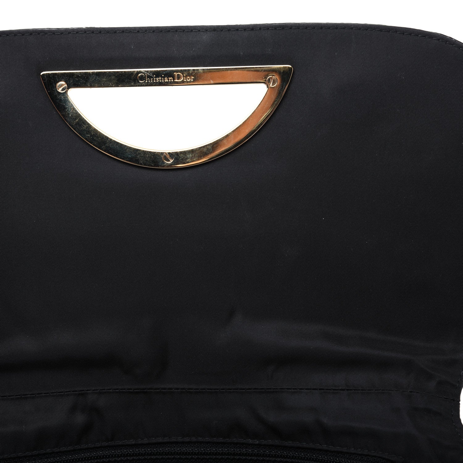 Christian Dior Patent Trotter Maris Pearl Shoulder Bag Black 12 of 26