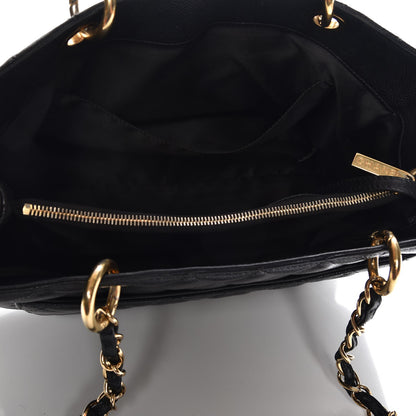 Chanel Caviar Quilted Grand Shopping Tote GST Black 5 of 7