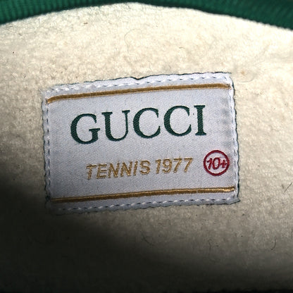 Gucci GG Monogram Web Mens 1977 Tennis Sneakers 10.5 Beige Ebony Mystic White 8 of 8