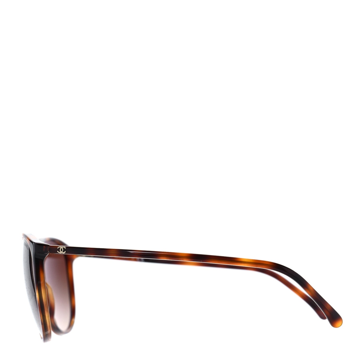 Chanel Acetate Round Sunglasses 5278 Tortoise 2 of 7