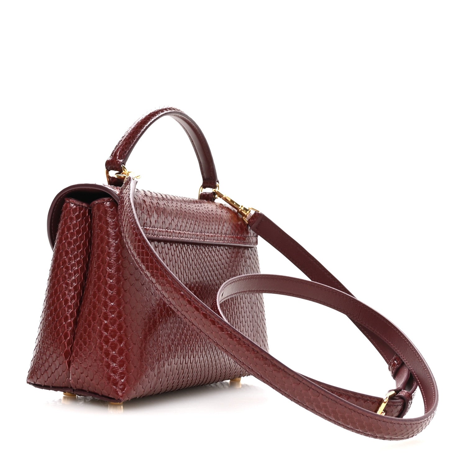 Celine Snakeskin Teen Nino Syrah 3 of 12