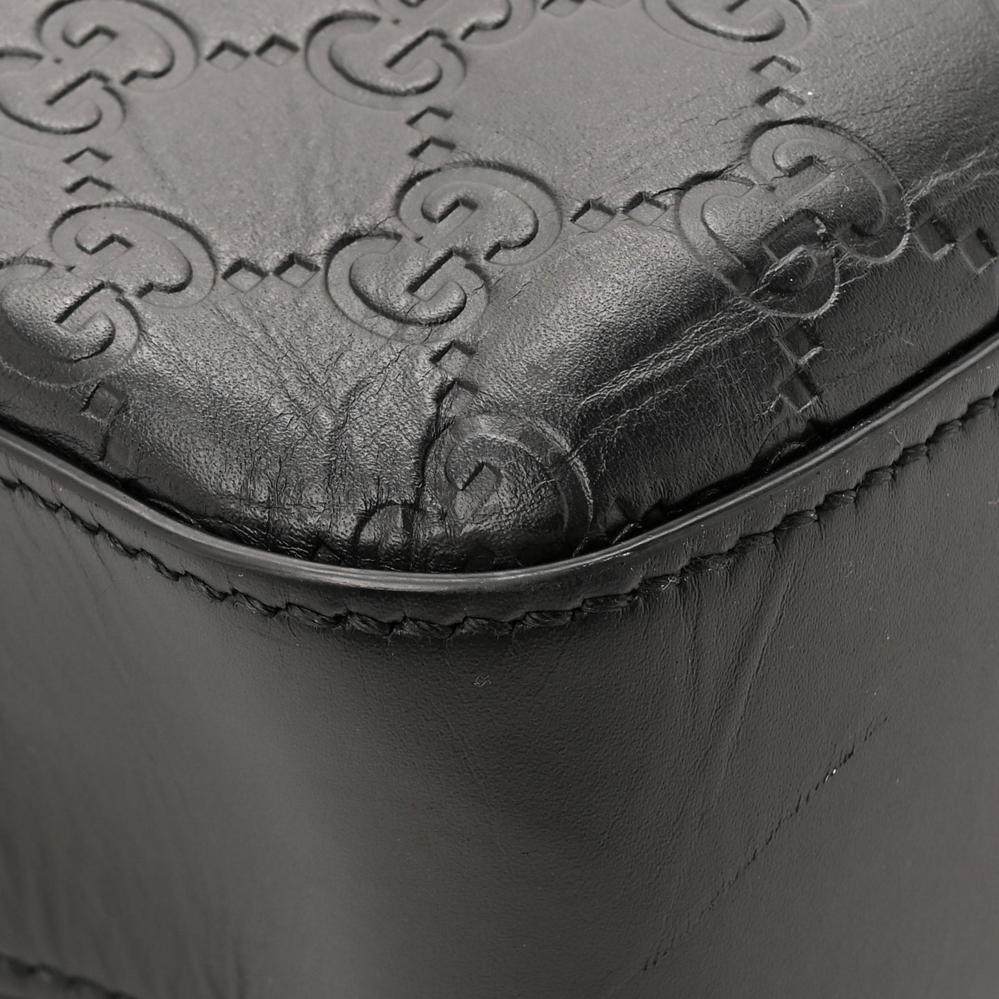 Guccissima Signature Eden Briefcase Black