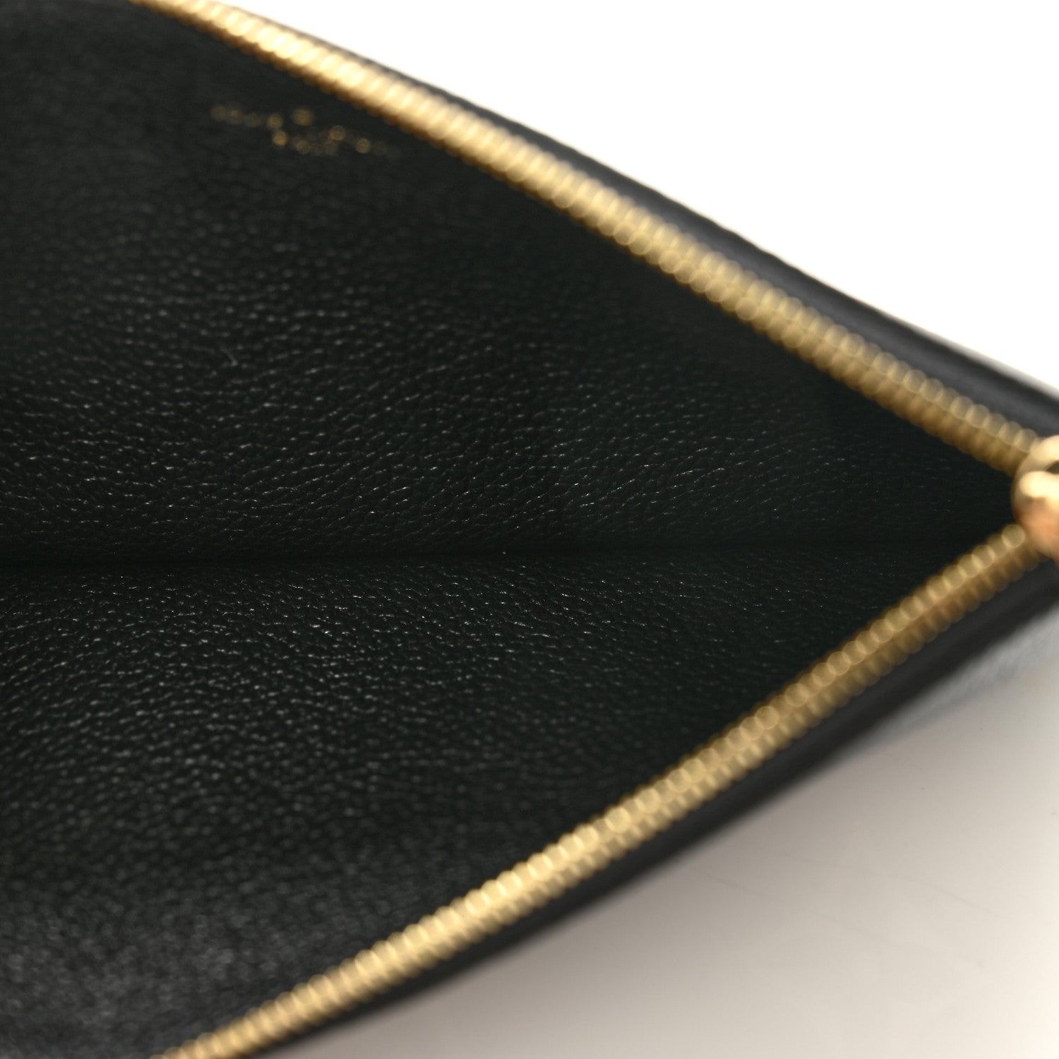 Louis Vuitton Empreinte Monogram Giant Crafty Pochette Felicie Zippered Insert Black 5 of 6