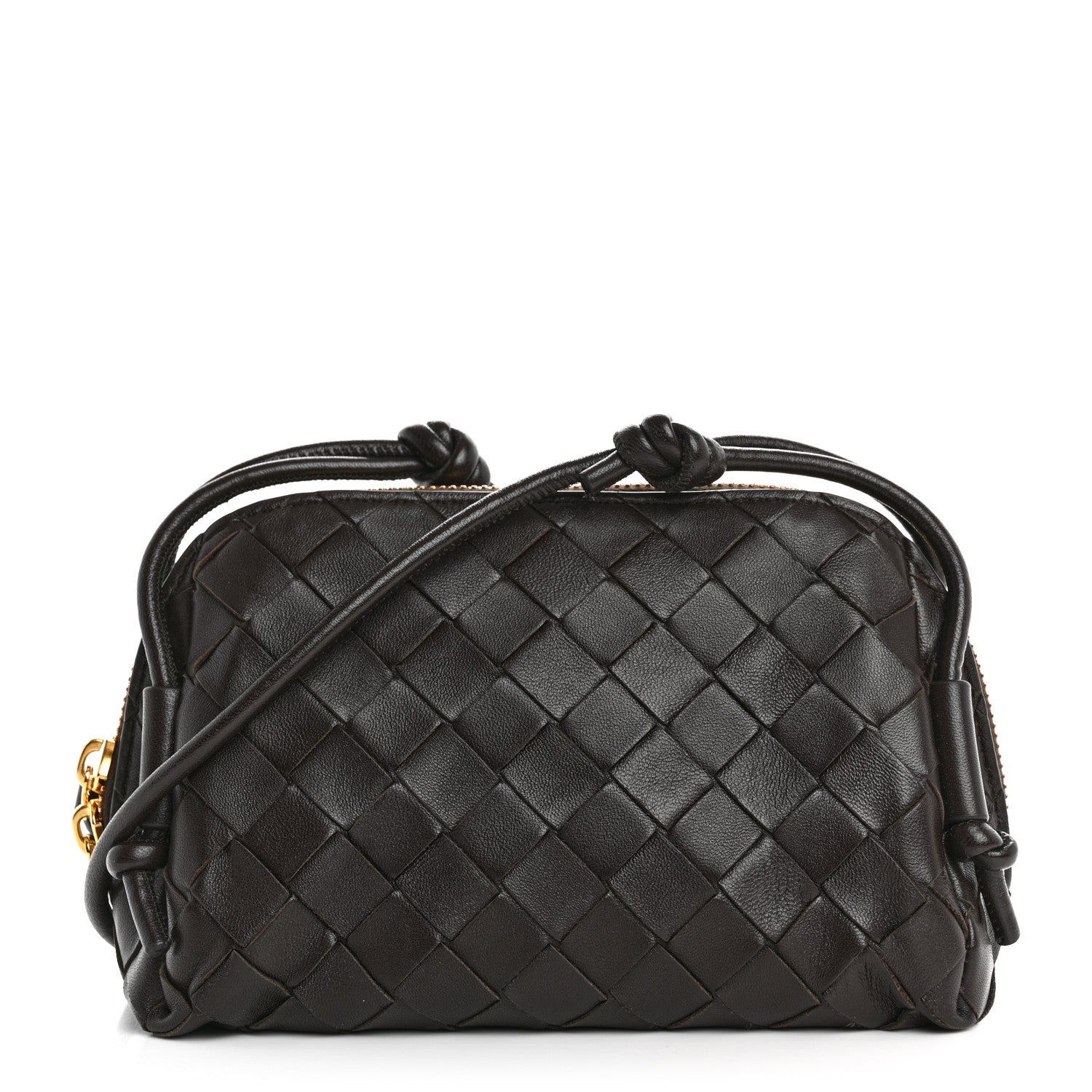 Bottega Veneta Nappa Intrecciato Mini Loop Camera Bag Fondant 1 of 11