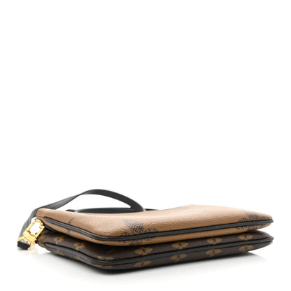 Louis Vuitton Reverse Monogram Giant Double Zip Pochette 4 of 10