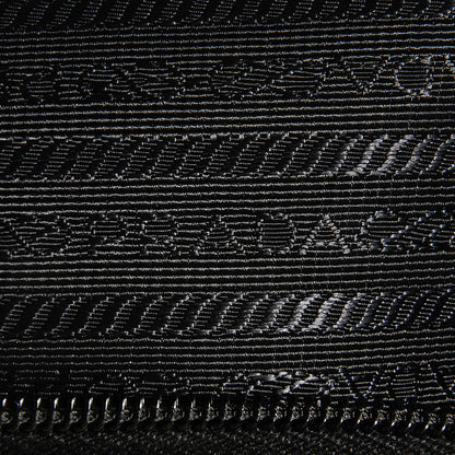 Prada Nylon Flat Messenger Bag Black 8 of 11