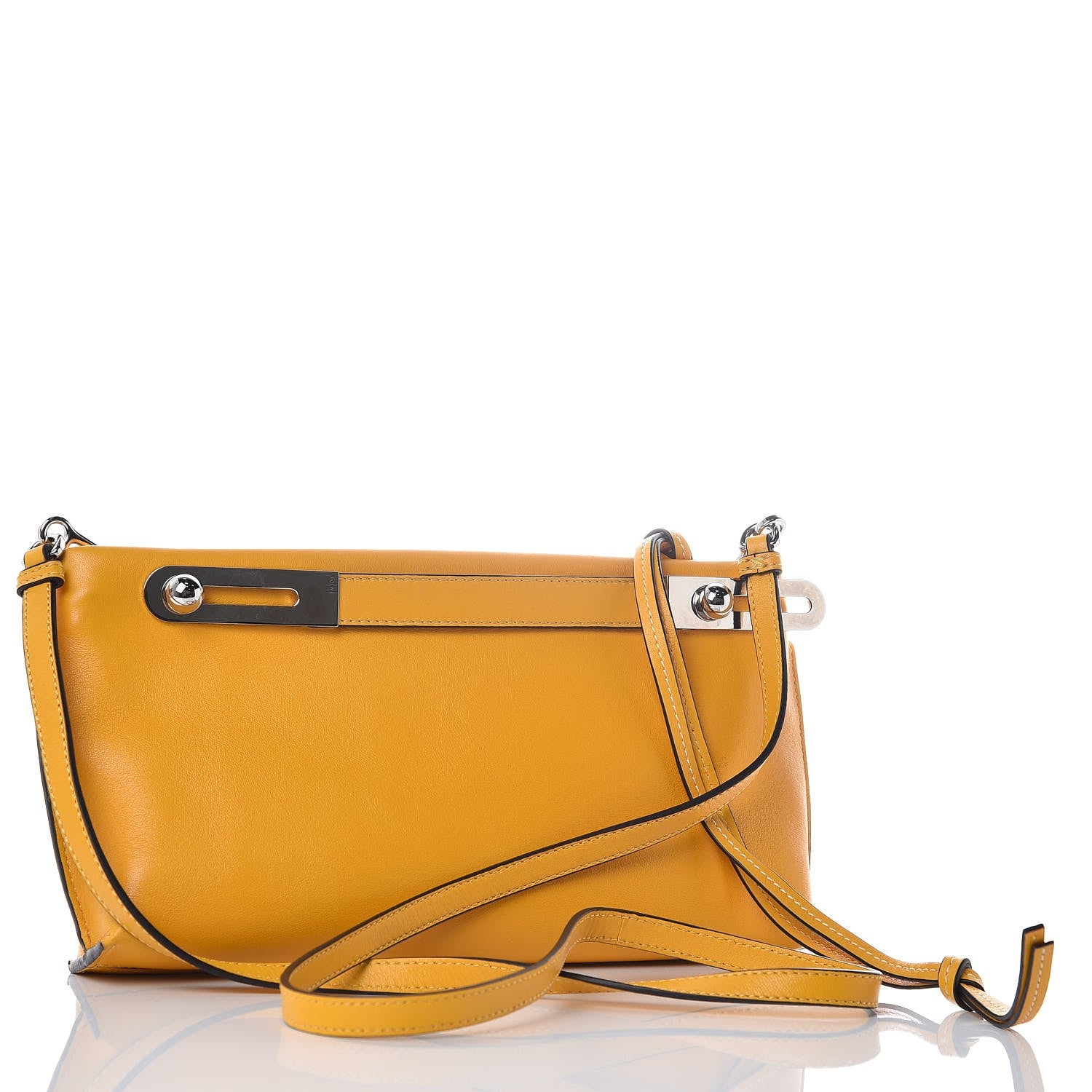Loewe Calfskin Small Missy Bag Yellow 3 of 9