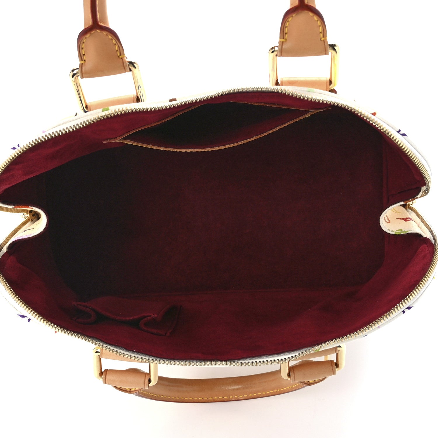 Louis Vuitton Monogram Multicolor Alma White 5 of 12