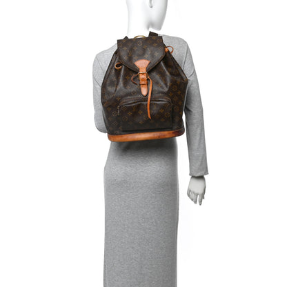 Louis Vuitton Monogram Montsouris GM Backpack 2 of 14