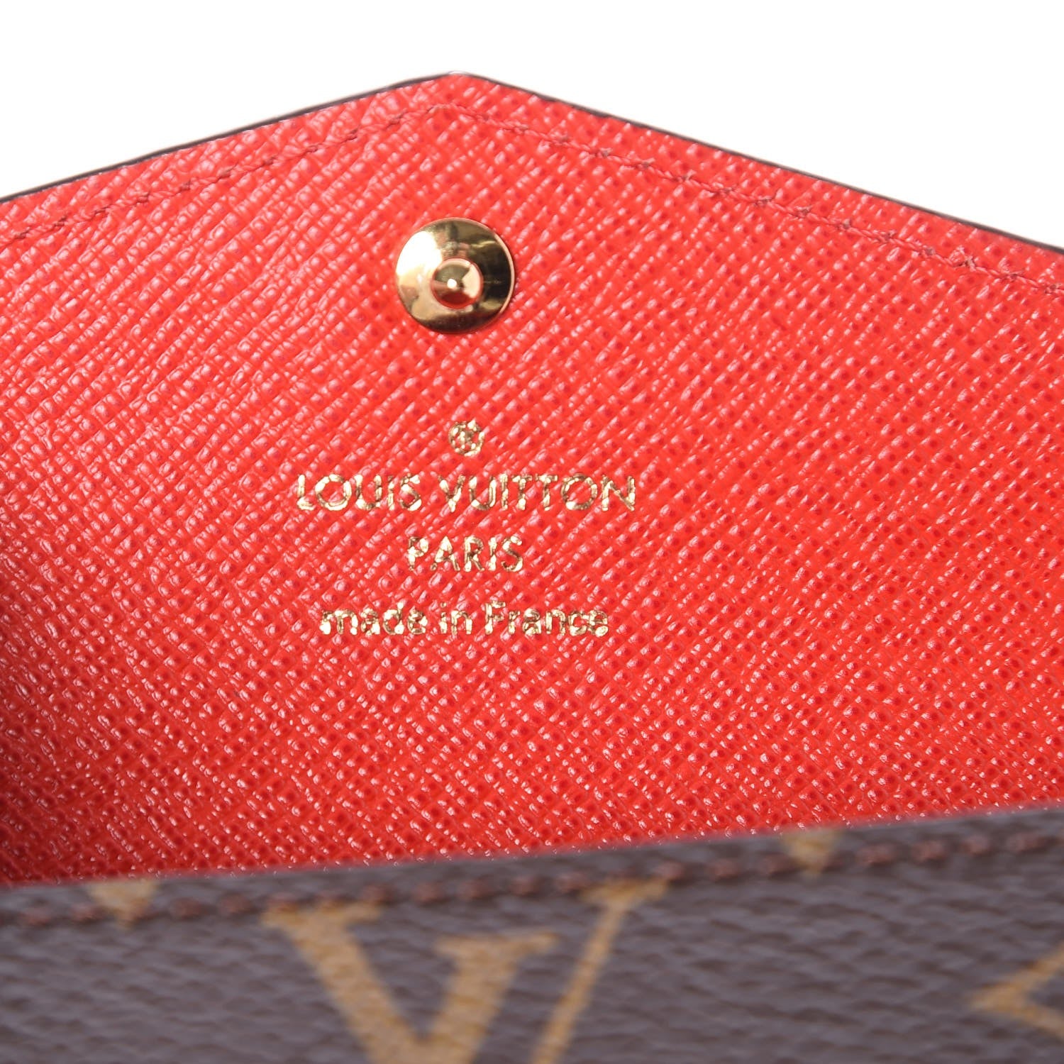 Louis Vuitton Monogram Sarah Multicartes Coquelicot 6 of 8