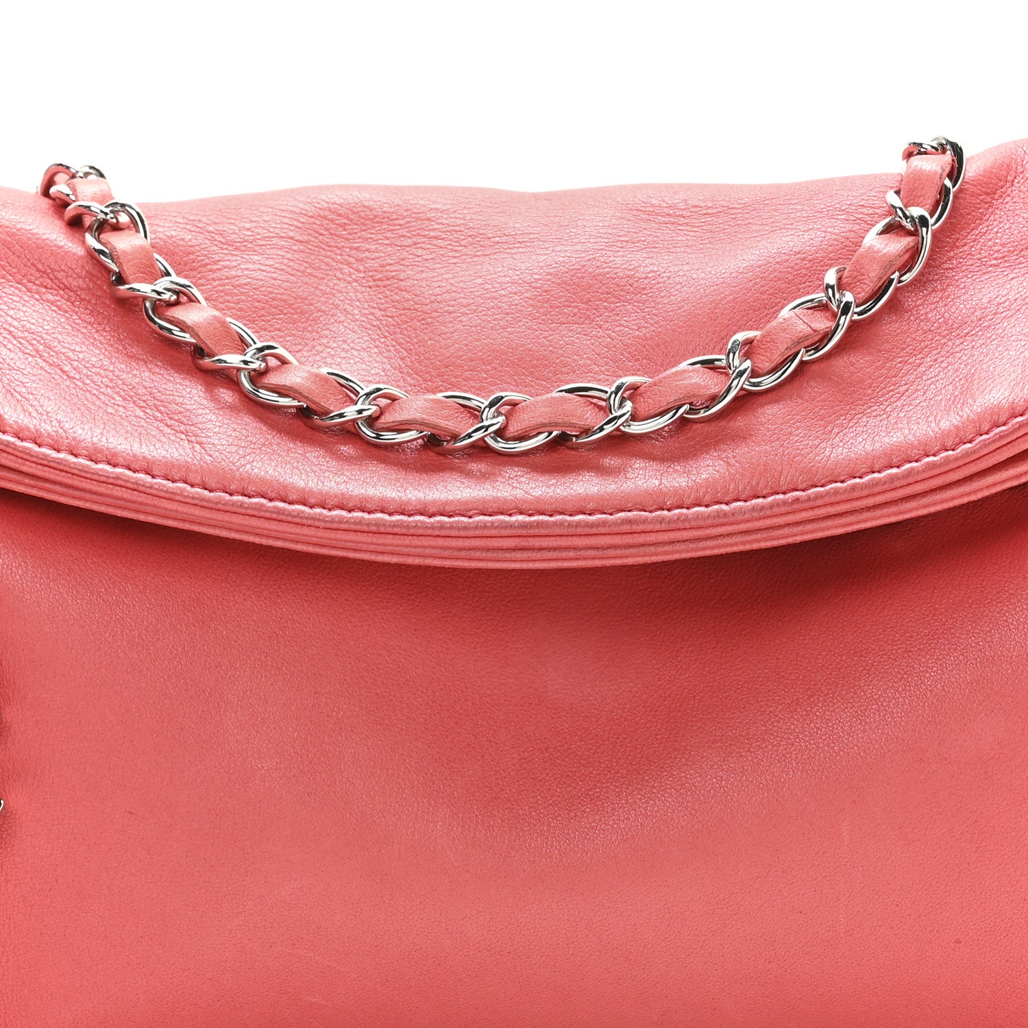 Chanel Lambskin Small Ultimate Soft Tote  Pink 8 of 10