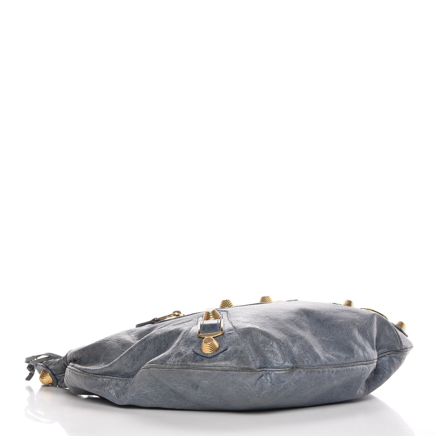 Chevre Giant 21 Gold Hardware Hobo Bleu