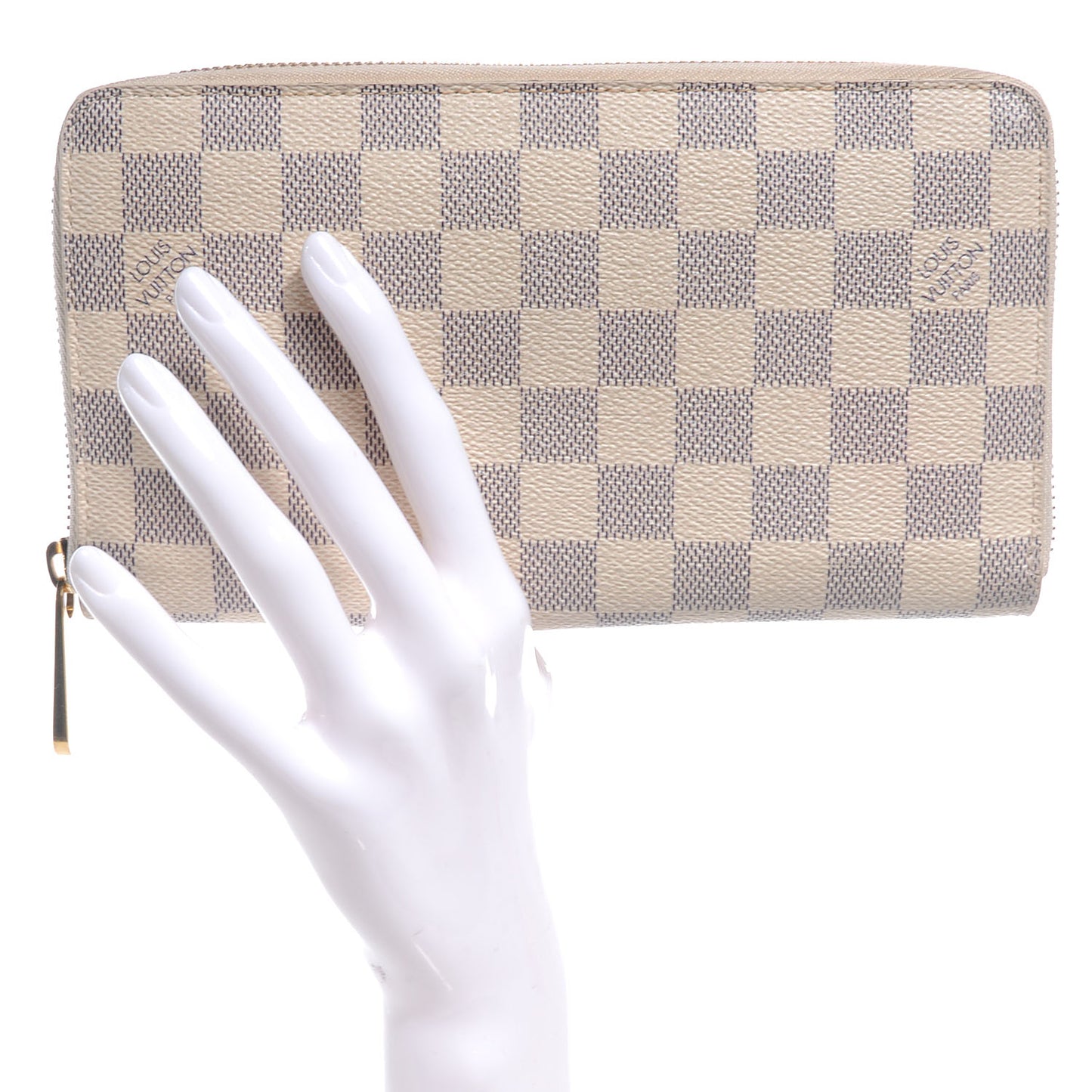 Damier Azur Zippy Organizer Wallet