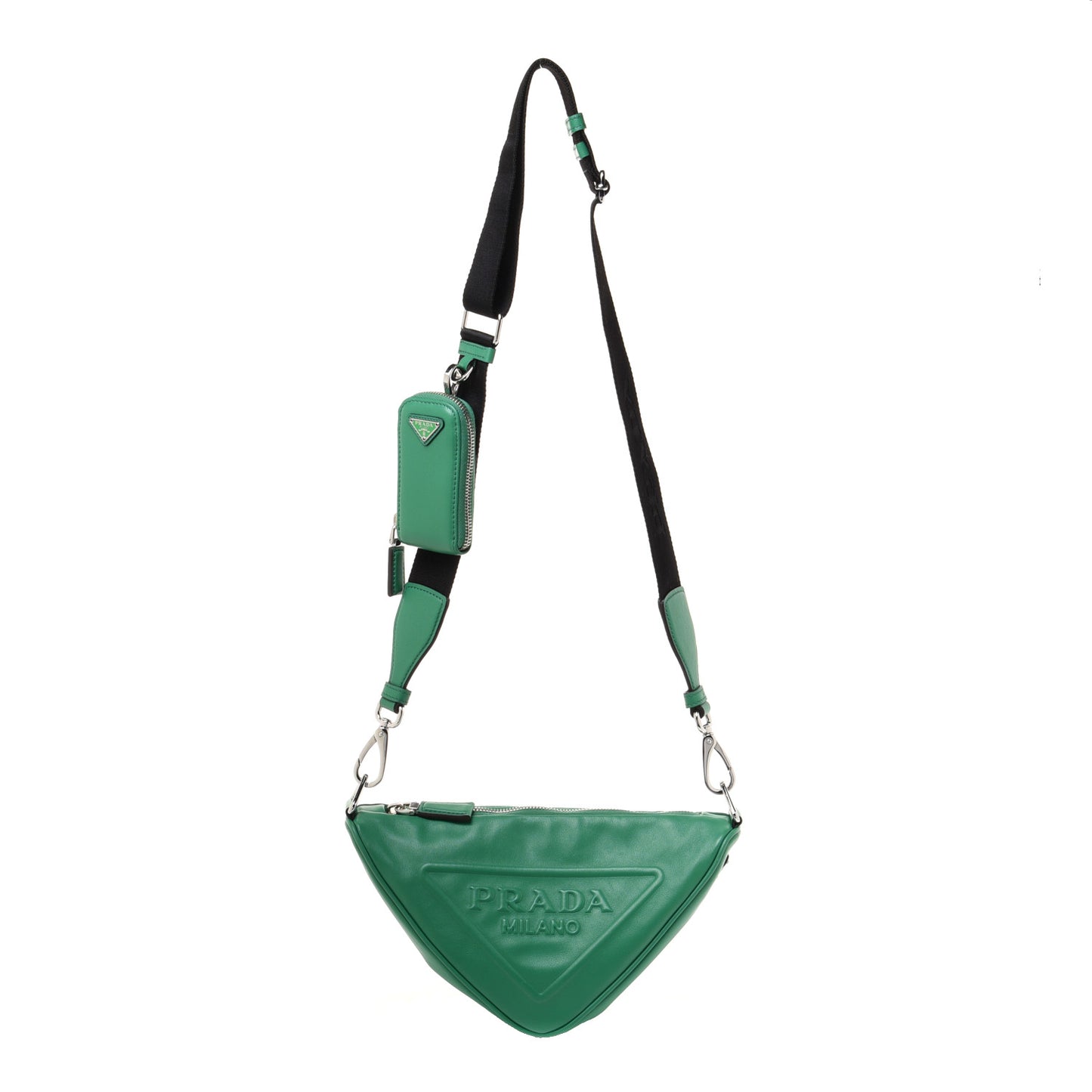 Grace Lux Triangle Shoulder Bag Mango