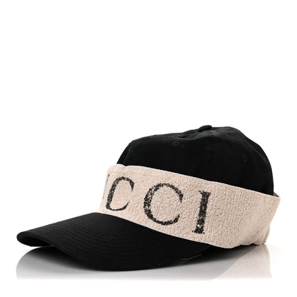 Gucci Gabardine Gucci Headband Baseball Hat S Black 3 of 9