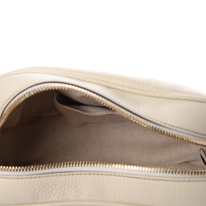 Gucci Pebbled Calfskin Small Soho Disco Bag Off White 5 of 9