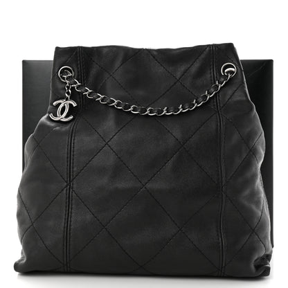 Chanel Lambskin Quilted Small Soft Touch Shoulder Bag Black 12 of 12