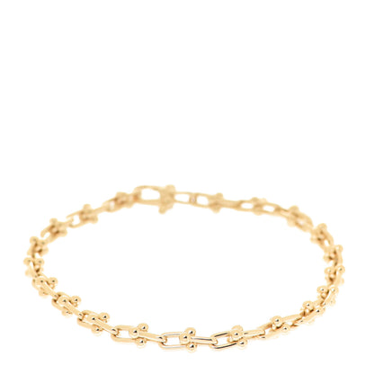 Tiffany 18K Yellow Gold Micro HardWear Link Bracelet 1 of 6