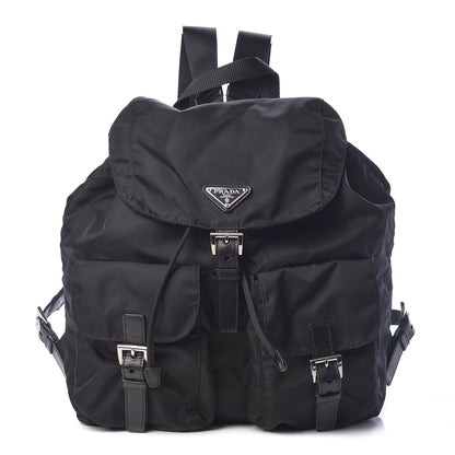 Prada Nylon Vela Medium Backpack Black 1 of 11