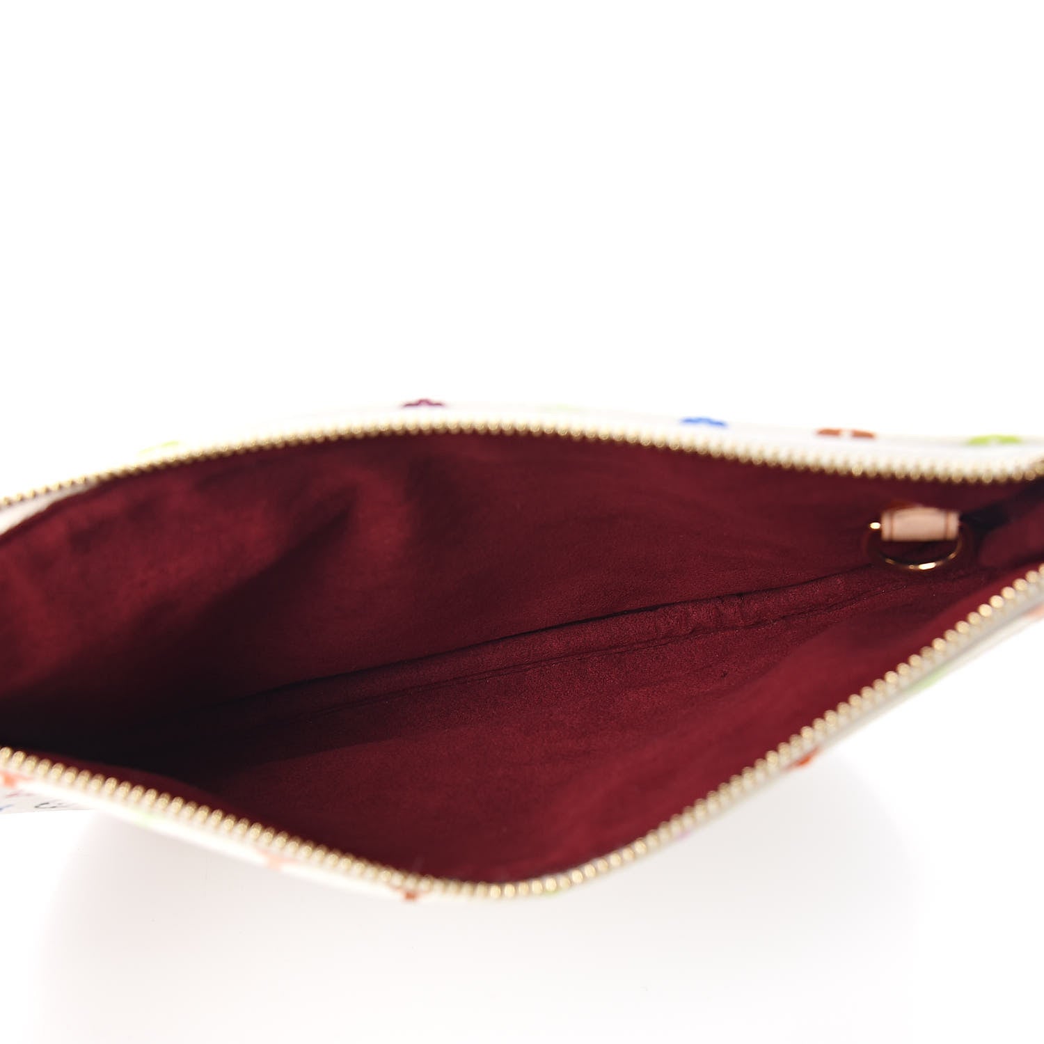 Louis Vuitton Monogram Multicolor Pochette Plate GM White 5 of 7