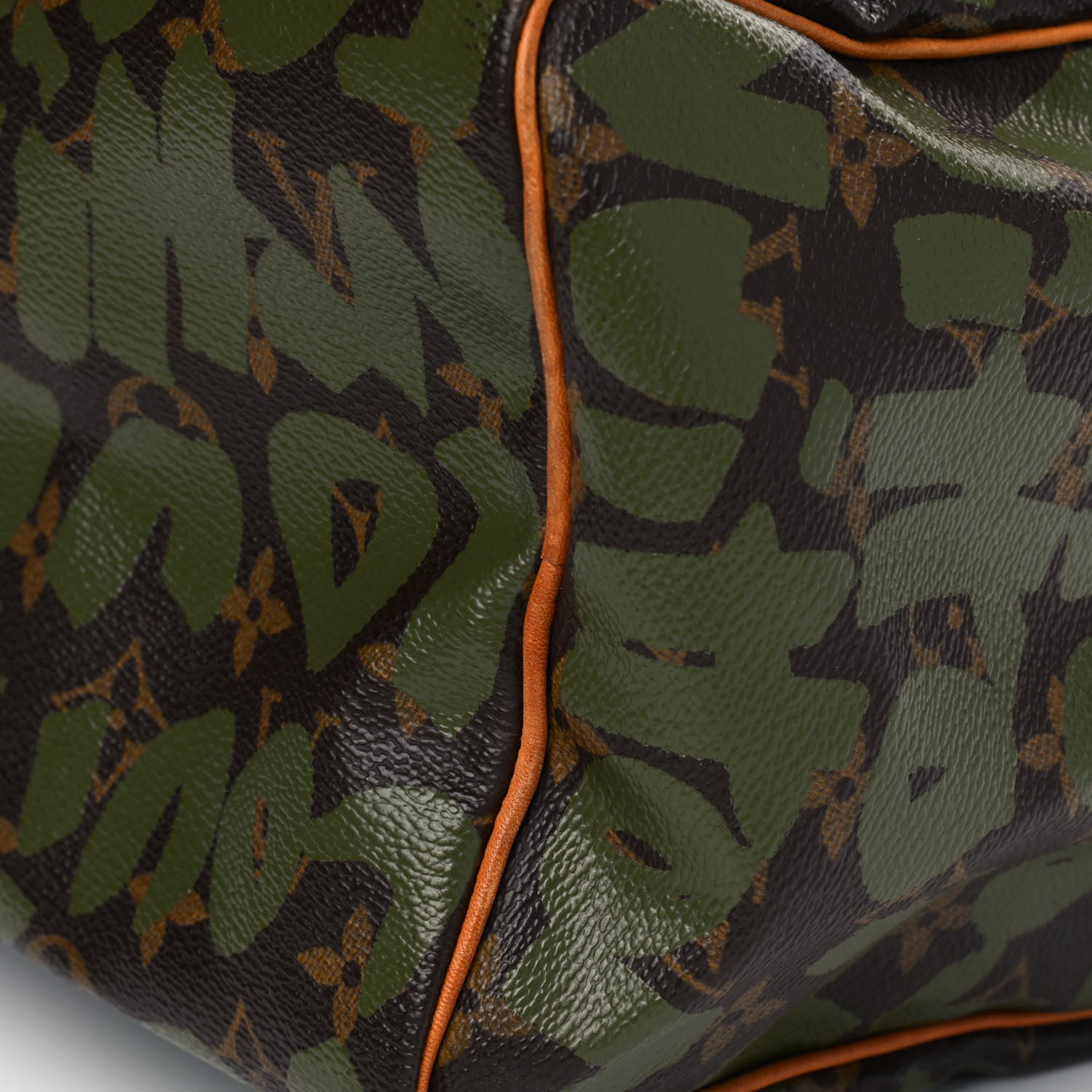 Louis Vuitton Monogram Graffiti Speedy 30 Kaki 9 of 19