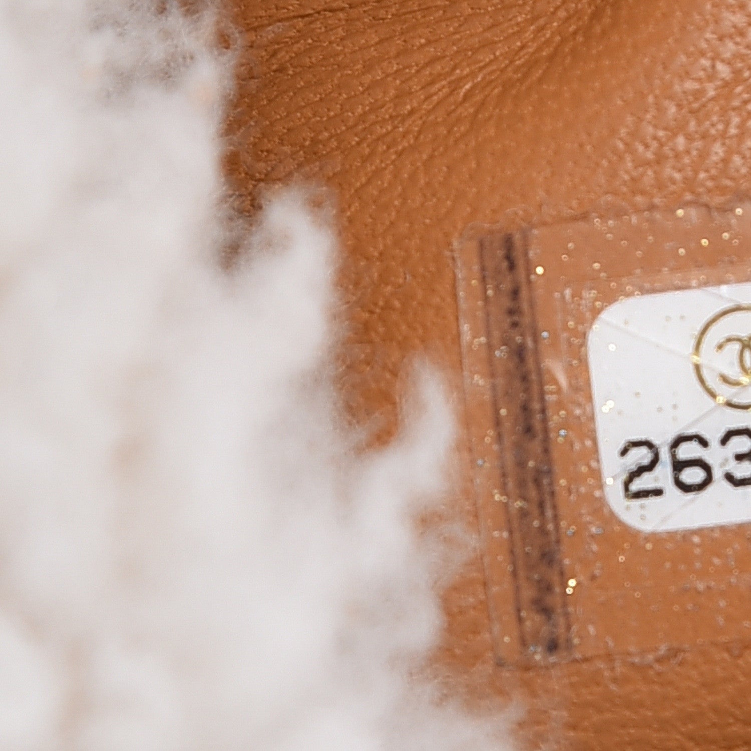 Chanel Shearling Lambskin Quilted Coco Neige Single Flap Beige 7 of 11