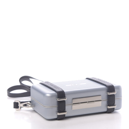 Christian Dior X RIMOWA Aluminum Personal Clutch On Strap Bleu 4 of 11