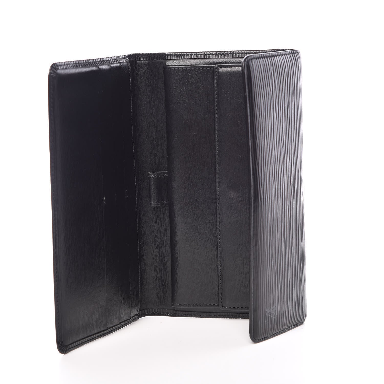 Louis Vuitton Epi Porte Tresor International Wallet Black 5 of 7
