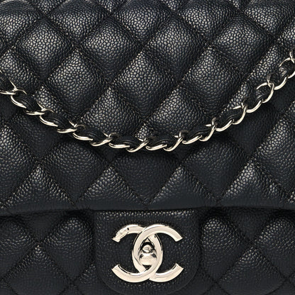 Chanel Caviar Quilted Jumbo Easy Flap Black 9 of 12