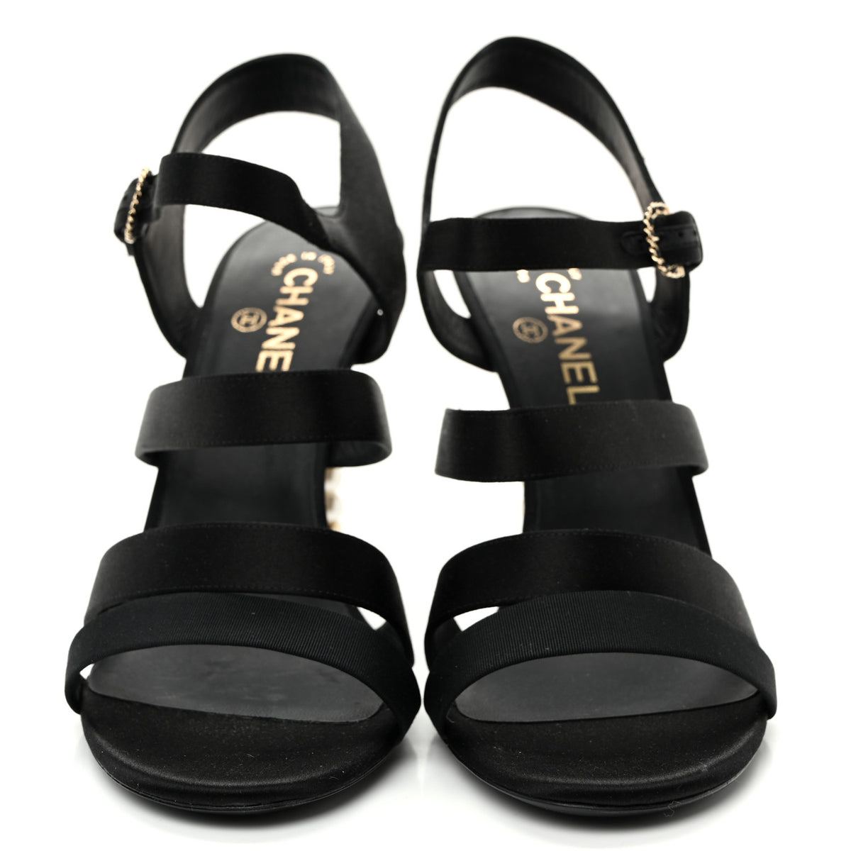 Kid Suede Pearl Sandals 42 Black