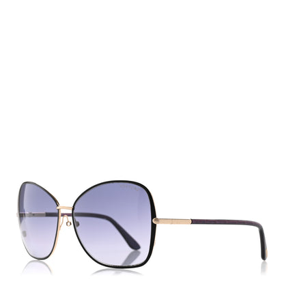 Tom Ford Solange TF319 Sunglasses Black 1 of 10
