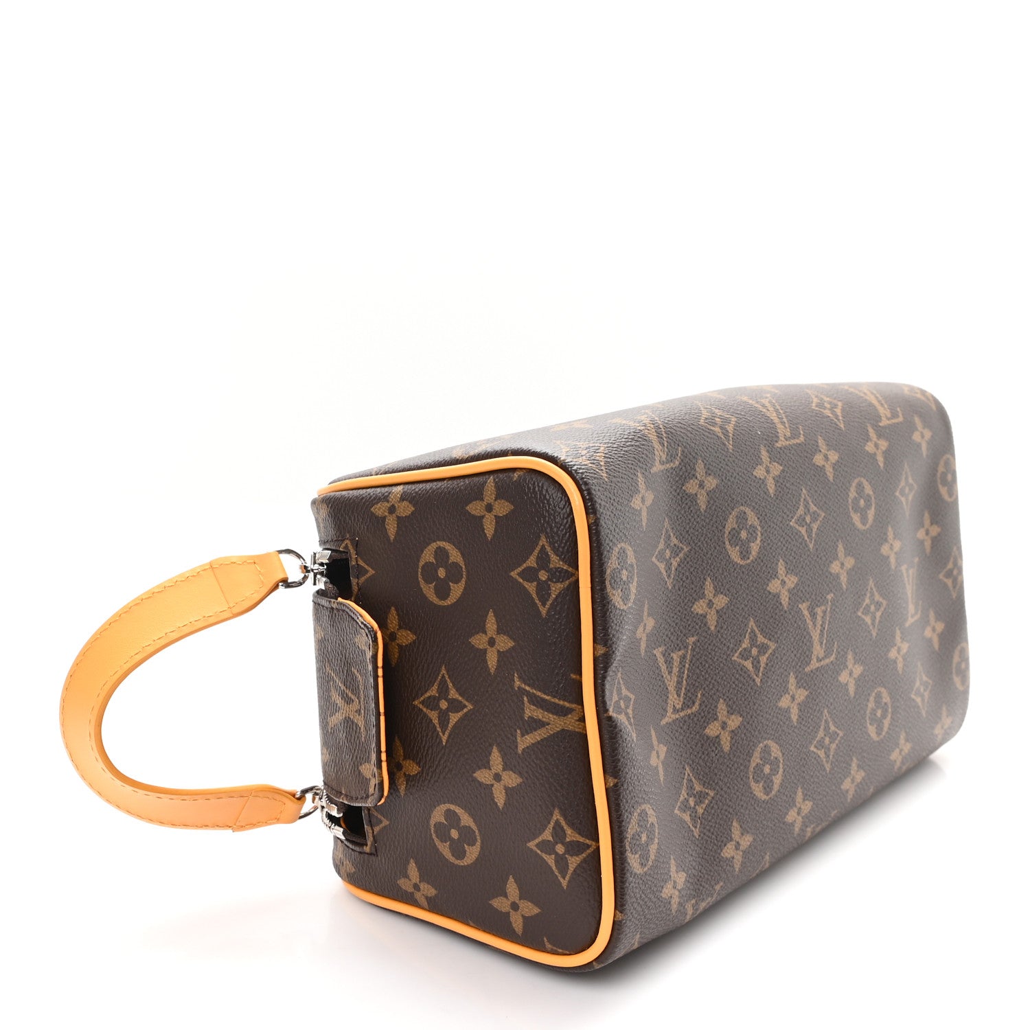 Louis Vuitton Monogram Macassar Dopp Kit Toilet Pouch Safran Yellow 4 of 6