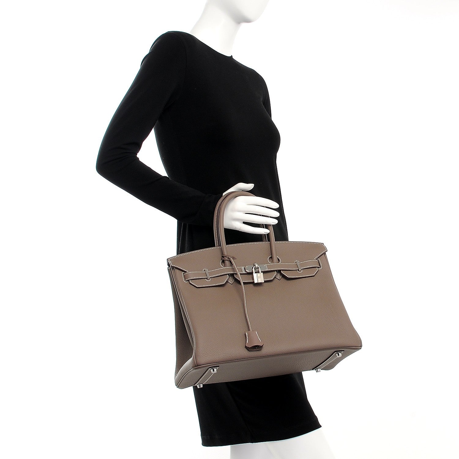 Hermes Togo Birkin 35 Etoupe 2 of 28
