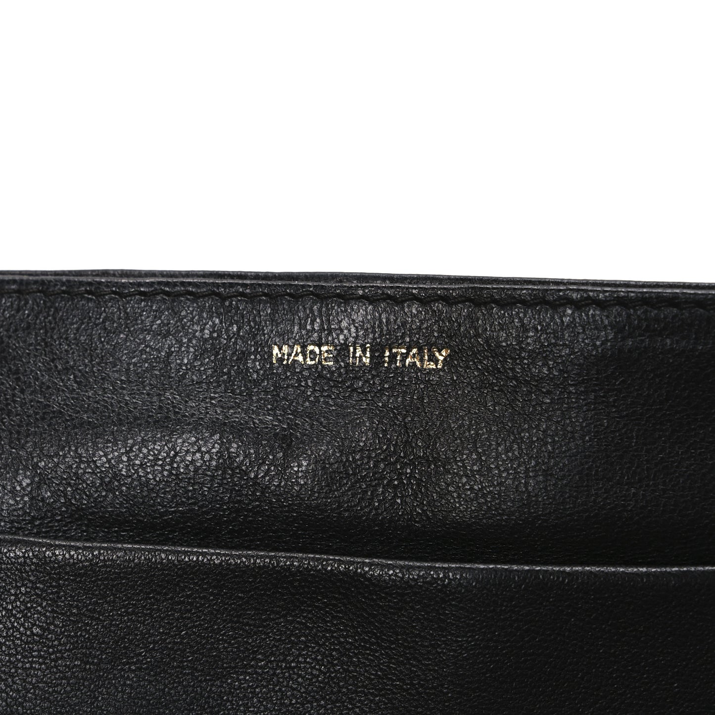 Lambskin Chevron Envelope Flap Beige Black