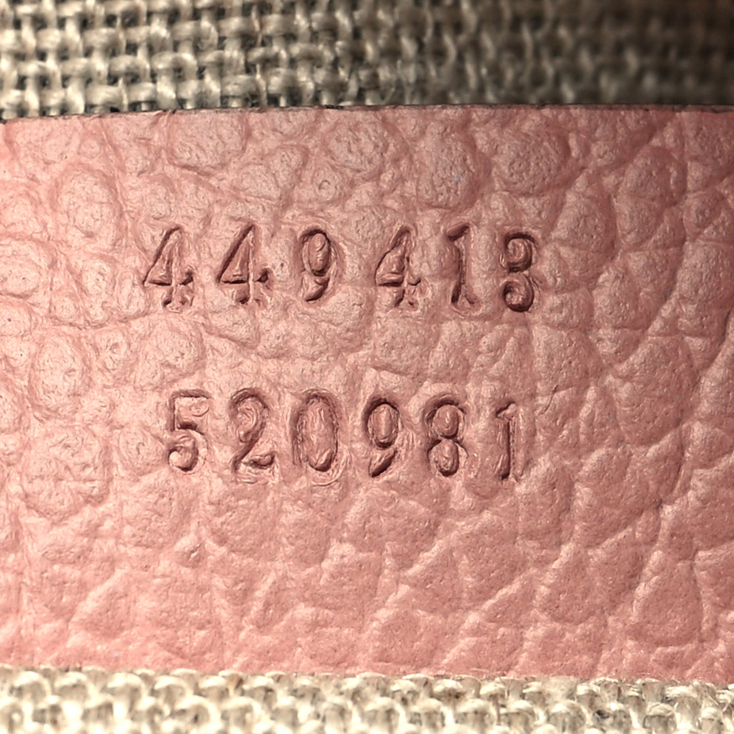 Monogram Mini Bree Messenger Bag Beige Soft Pink