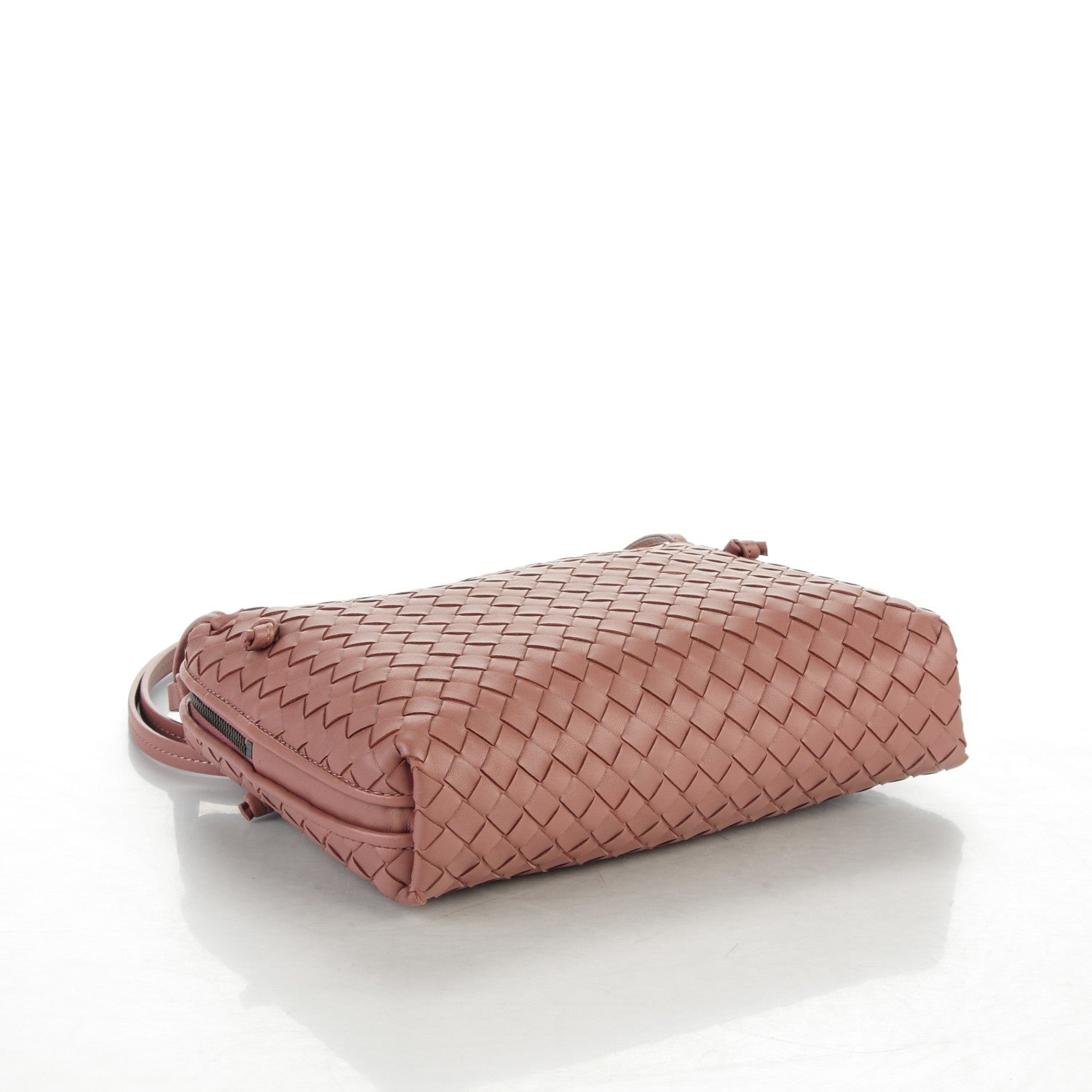 Bottega Veneta Nappa Intrecciato Pillow Crossbody Messenger Dusty Rose 4 of 8