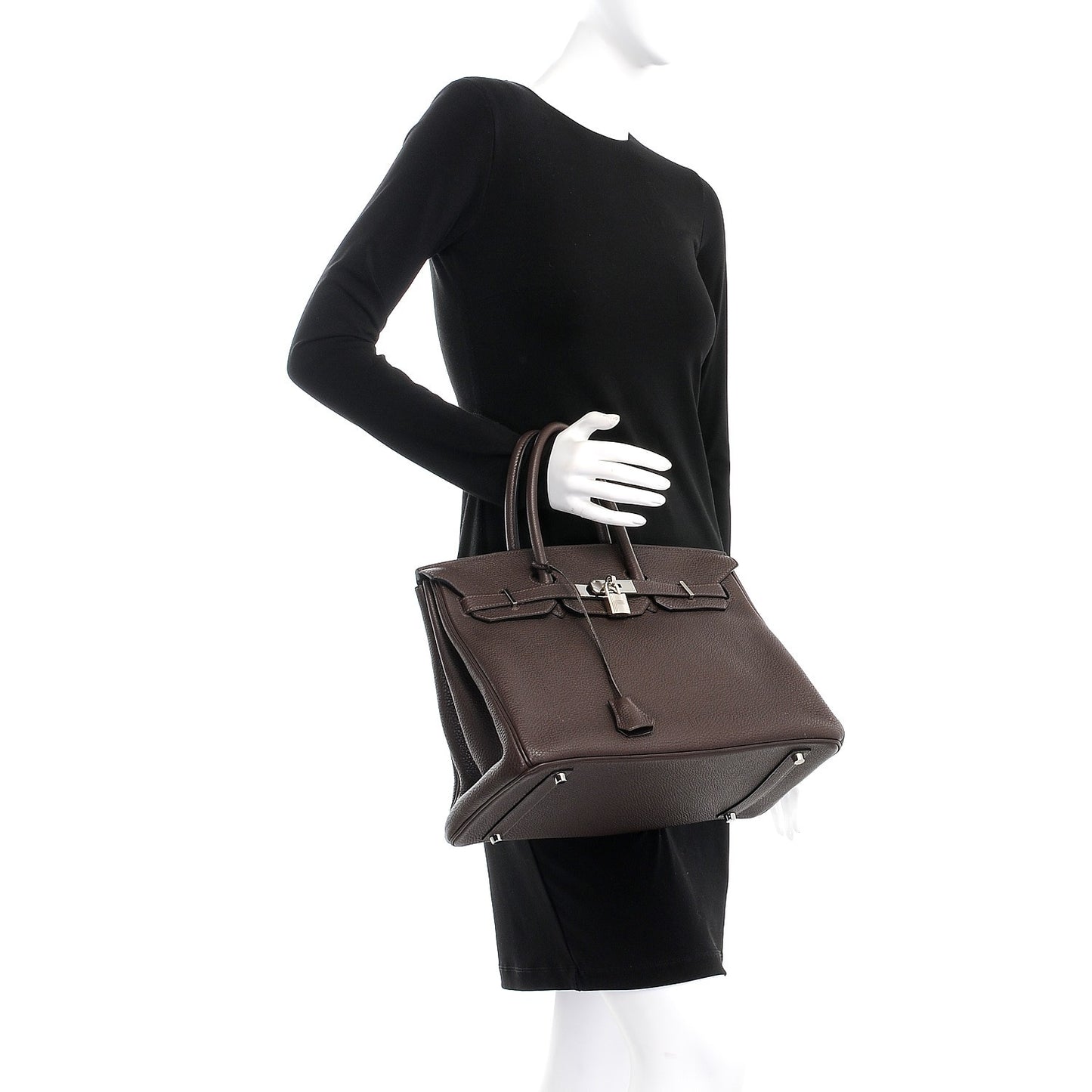 Togo Birkin 35 Chocolate