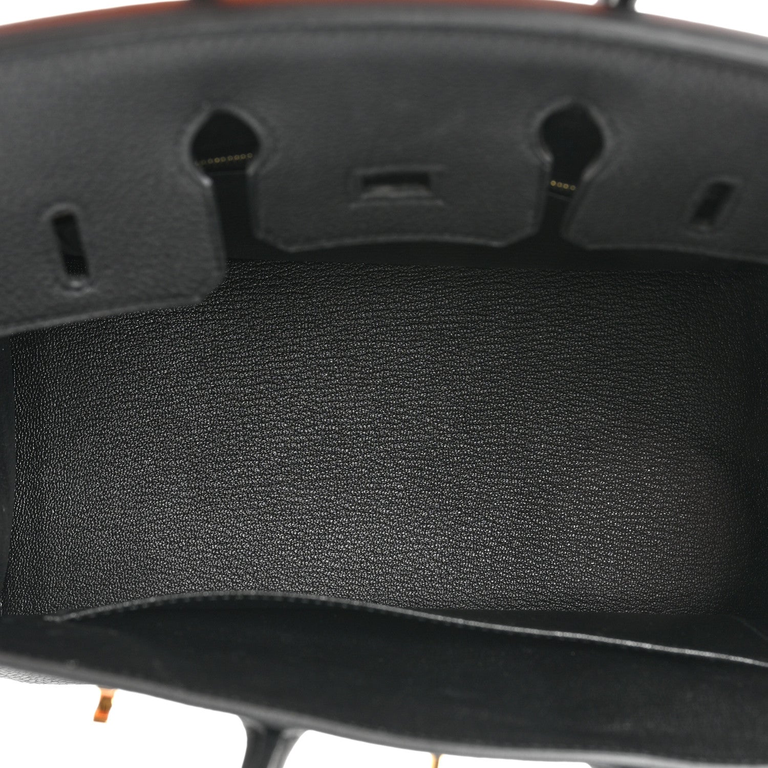 Hermes Togo Birkin 25 Black 5 of 9