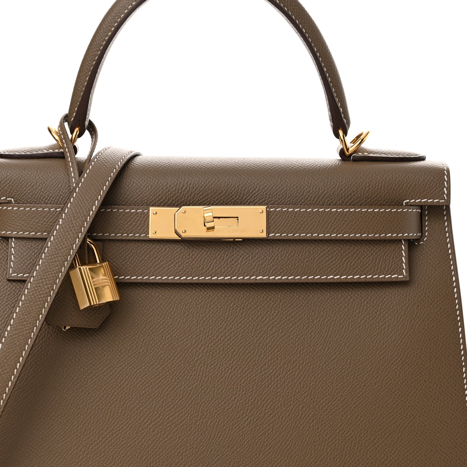 Hermes Epsom Kelly Sellier 28 Etoupe 8 of 11
