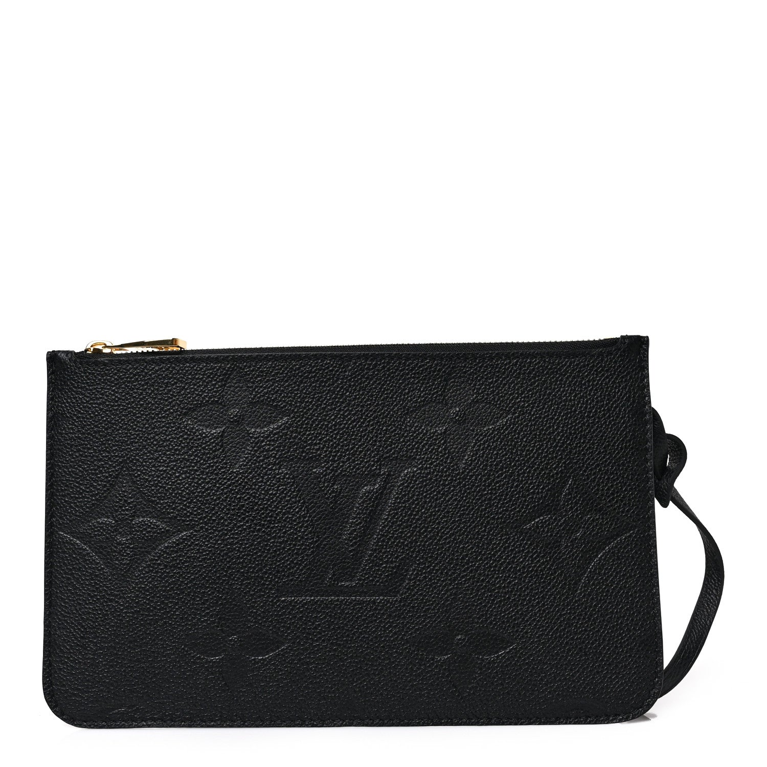 Louis Vuitton Empreinte Monogram Giant Neverfull MM Pochette Black 1 of 5