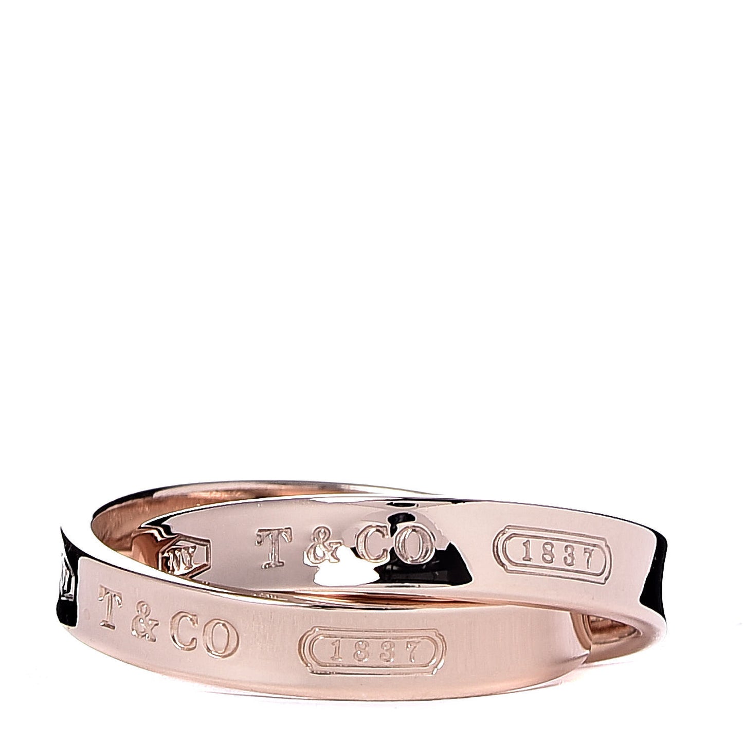 Rubedo 1837 Interlocking Circles Ring 45 3.5