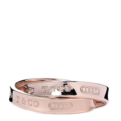Tiffany Rubedo 1837 Interlocking Circles Ring 45 3.5 1 of 4