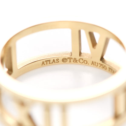 Tiffany 18K Yellow Gold Atlas Open Ring 52 6 4 of 6