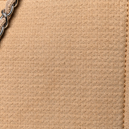 Chanel Mixed Fibers Small Deauville Tote Beige 13 of 14