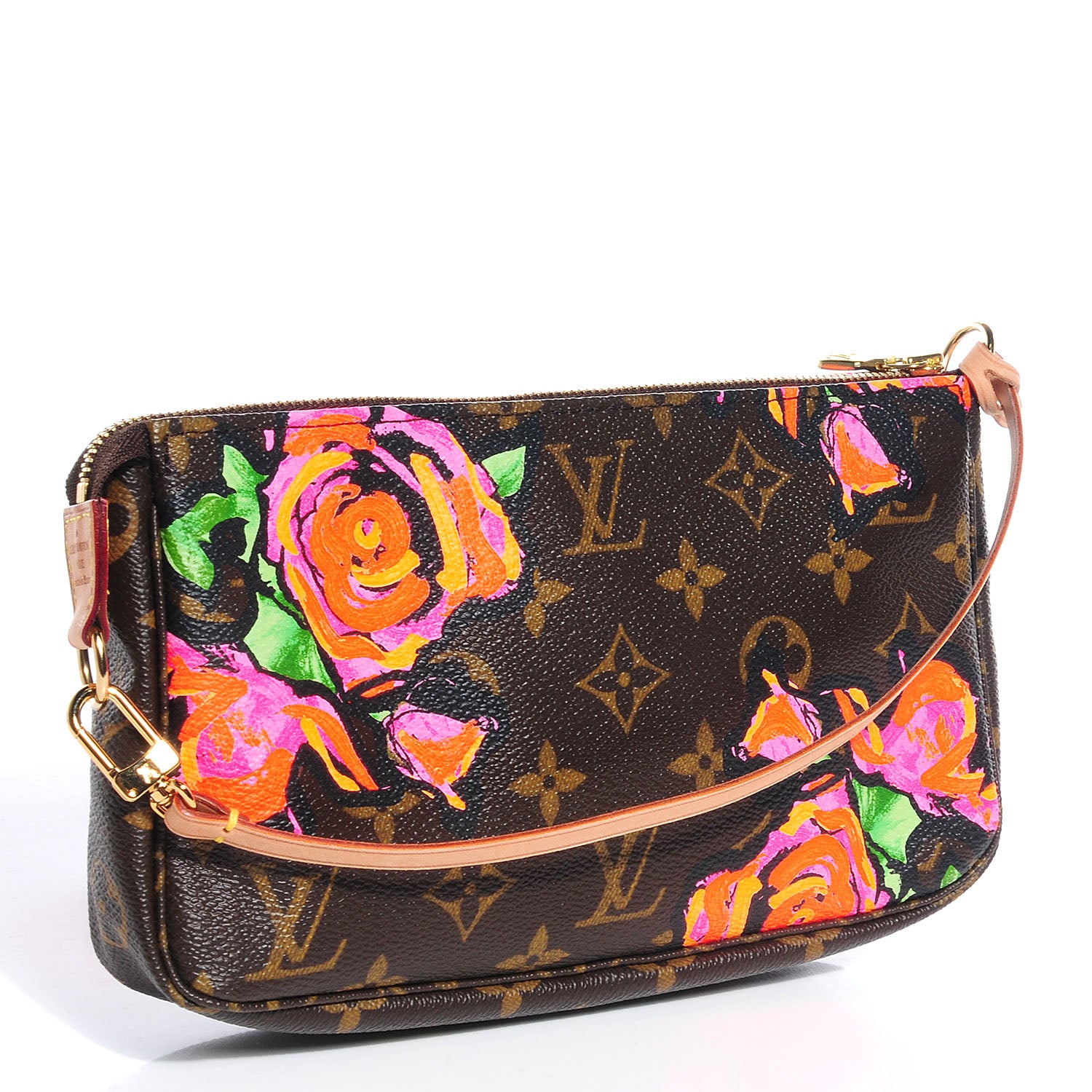 Louis Vuitton Monogram Roses Pochette Accessories 3 of 7
